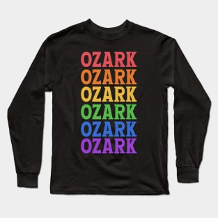 OZARK COLORFUL CITY Long Sleeve T-Shirt